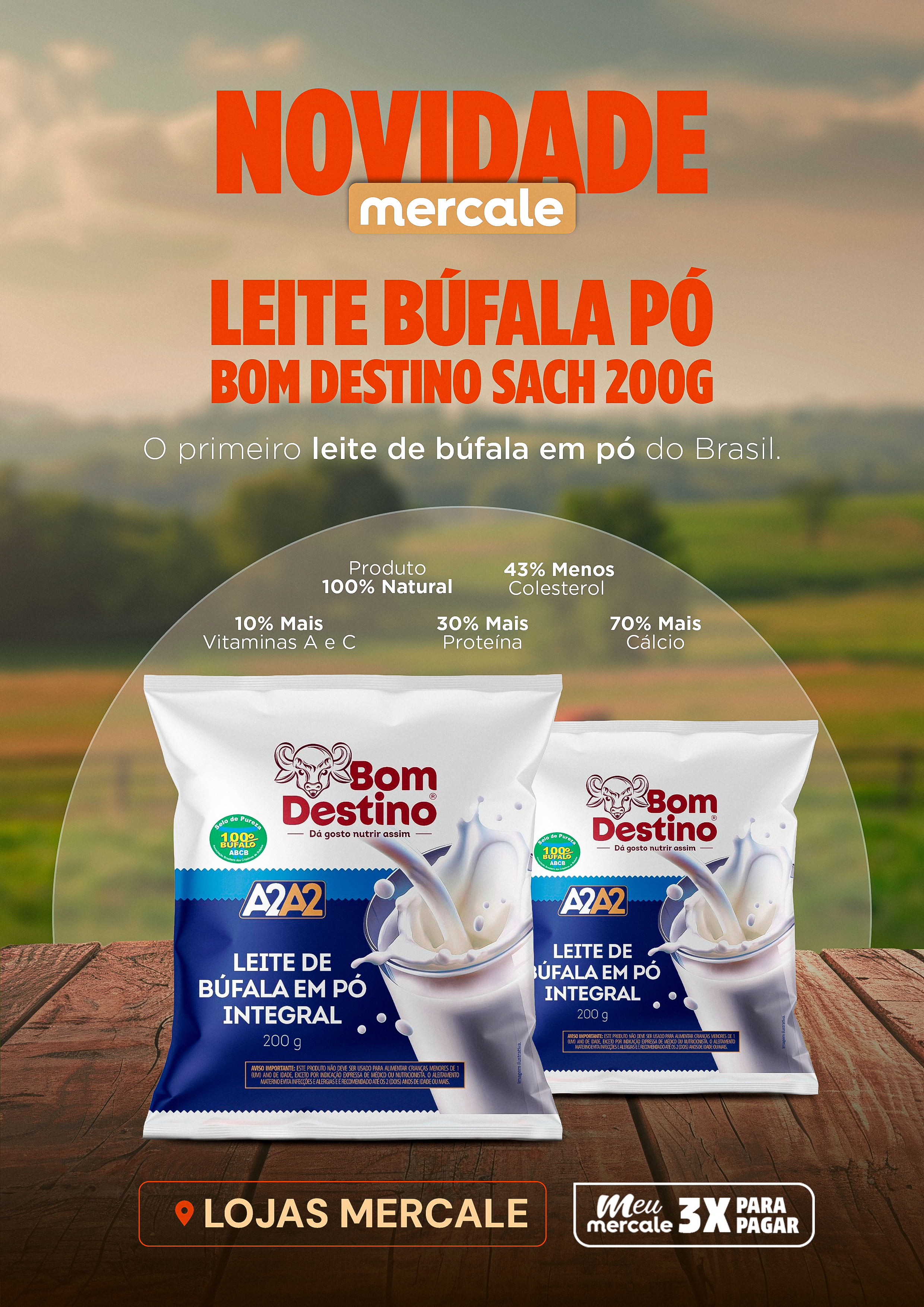 Um Leite Diferenciado Chegou!